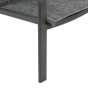 Salon de jardin PIAZZA Graphite