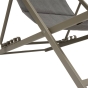 Chilienne de jardin pliable LUNIVIA Café