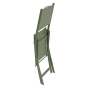 Lot de 4 chaises de jardin pliante MODULA Vert laurier