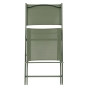 Lot de 4 chaises de jardin pliante MODULA Vert laurier