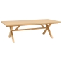 Table de jardin Extensible rectangulaire XENIA Eucalyptus 12p