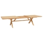 Table de jardin Extensible rectangulaire XENIA Eucalyptus 12p
