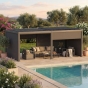 Store pour pergola EVONIS Graphite