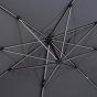 PARASOL EQUADOR 4X3M ANODISE / ARDOISE