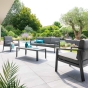 Salon de jardin Pavane Graphite