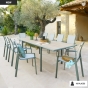 TABLE Extensible DILORS ALU IMPRIME LIN/LAURIER 10P