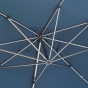 PARASOL EQUADOR 4X3M ANODISE / PETROLE