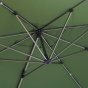 PARASOL EQUADOR 4X3 ANODISE / OLIVE