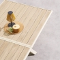 OFFRE SPECIALE : Table de jardin Axiome Extensible 10p Lin et Argile + 6 Fauteuils Essentia Lin / Argile
