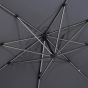 PARASOL EQUADOR 4X3M ANODISE / ARDOISE