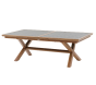 Table de jardin extensible AXIOME Graphite & Honey