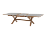 Table de jardin extensible AXIOME Graphite & Honey