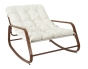 FAUTEUIL BASCULE GEANT EFFET BOIS