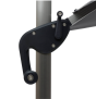PARASOL EQUADOR 4X3M ANODISE / ARDOISE
