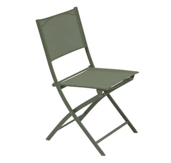 Chaise de jardin pliante MODULA Vert laurier