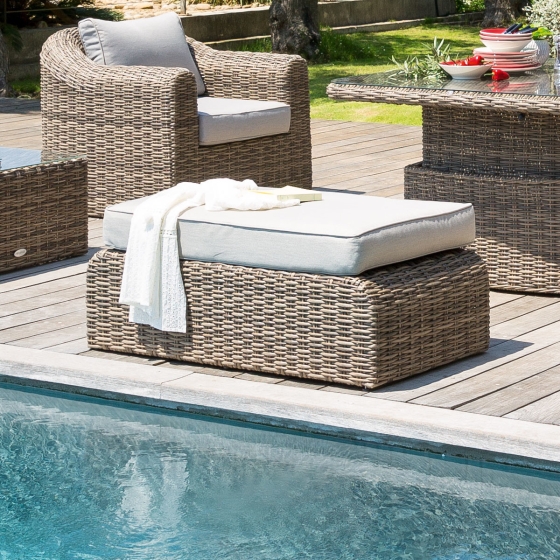 Pouf de jardin Mooréa Naturae La Foir'fouille Tignac, Guérande