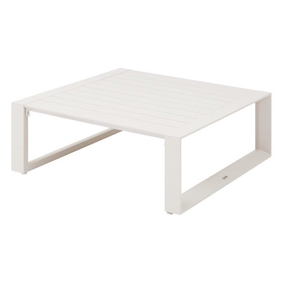 Table basse de jardin carrée ALLURE Avoine