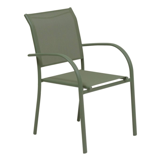 Fauteuil de jardin PIAZZA Vert Laurier