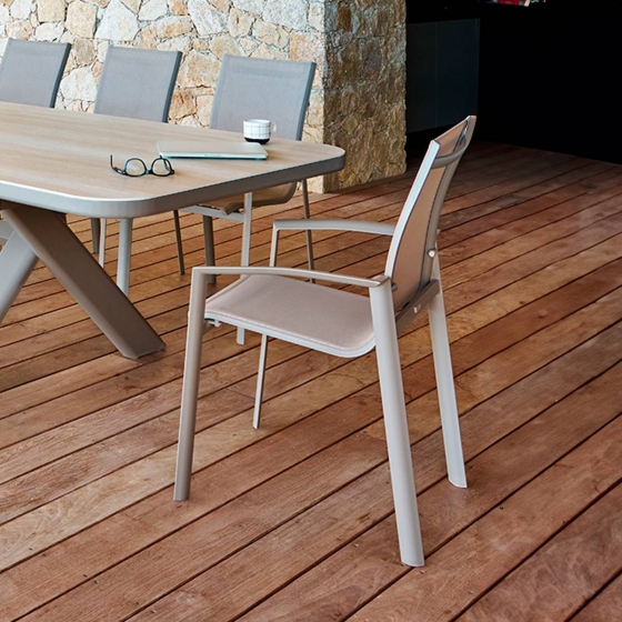 Fauteuil de jardin AXANT Datte / Café