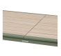 OFFRE SPECIALE : Table de jardin DILORS Extensible 10p Lin / Laurier + 6 Fauteuils Essentia Lin / Laurier
