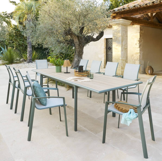 TABLE Extensible DILORS ALU IMPRIME LIN/LAURIER 10P