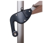 PARASOL EQUADOR 4X3M ANODISE / TAUPE