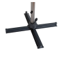 PARASOL EQUADOR 4X3M ANODISE / TAUPE