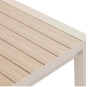 OFFRE SPECIALE : Table de jardin extensible ÉVASION Effet bois Lin / Argile + 6 Fauteuils Essentia Lin / Argile