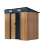 ABRI JARDIN GALVA 2,3M2 EFFET BOIS