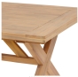 OFFRE SPECIALE : Table de jardin Extensible XENIA ACACIA 12p + 8 Fauteuils PAPOUASIE ACACIA