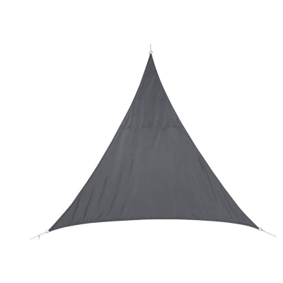 Voile d'ombrage triangulaire Curacao Gris