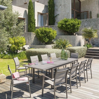 Table de jardin extensible Azua Expresso & Tonka