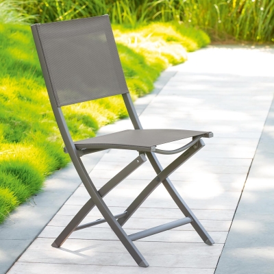 Chaise de jardin pliante Essentia Wengé & Tonka