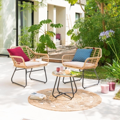 Ensemble de jardin LUMPA 3 pièces