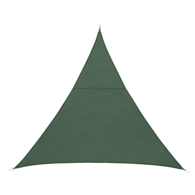 Voile d'ombrage triangulaire Shae Vert olive
