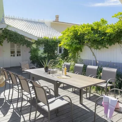 Table de jardin extensible Piazza Houblon & Tonka 10P