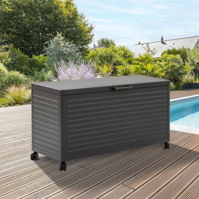 Coffre de rangement EDENIO Graphite