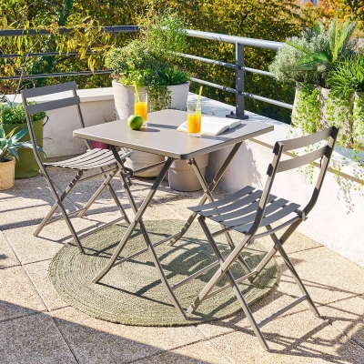 Chaise de jardin pliante GREENSBORO Café