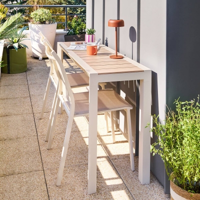 Table de jardin EVASION Beige Lin