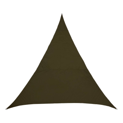 Voile d'ombrage triangulaire ELYORA Vert Laurier