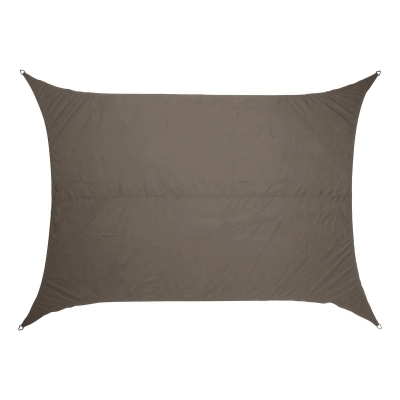 Voile d'ombrage rectangulaire ELYORA Gris Ardoise