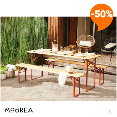 SET TABLE + 2 BANCS MUNICH
