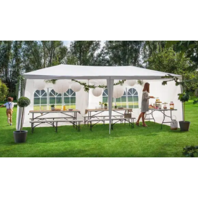 TONNELLE BOBI 3X6M BLANC