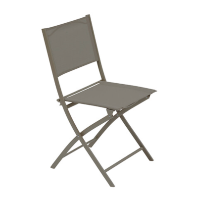 Chaise de jardin pliante MODULA Noisette / Café