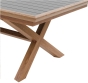 Table de jardin extensible AXIOME Graphite & Honey