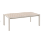 OFFRE SPECIALE : Table de jardin extensible ÉVASION Effet bois Lin / Argile + 6 Fauteuils Essentia Lin / Argile