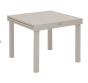 OFFRE SPECIALE : Table de jardin extensible Piazza Argile 8p + 4 fauteuils Piazza Lin & Argile