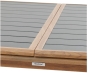Table de jardin extensible AXIOME Graphite & Honey