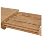 OFFRE SPECIALE : Table de jardin Extensible XENIA ACACIA 12p + 8 Fauteuils Empilables TEMEIRA ACACIA