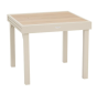 OFFRE SPÉCIALE : Table extensible Piazza 8 pers Argile + 4 fauteuils Piazza lin / Argile